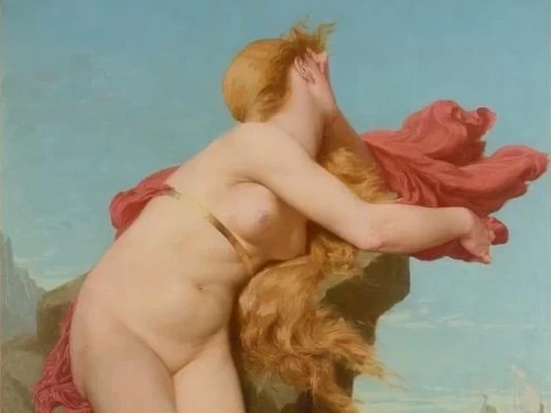 1829-Charles-Alexandre Coëssin de la Fosse - Arianna abbandonata, 1869